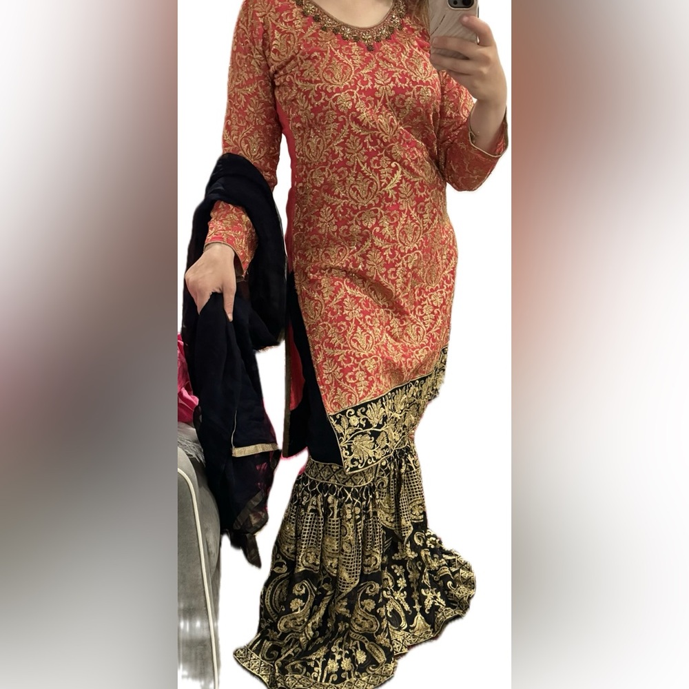 Indian wedding dress pink